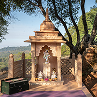 Krishna Temple at Ananda Village